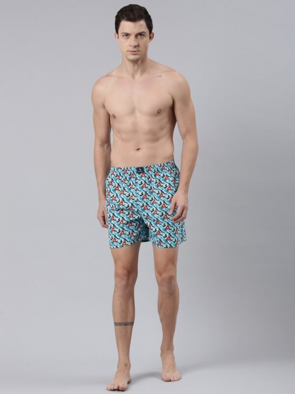 Joven 100% Cotton Printed Boxers Pack of 12 Pcs box - Image 3