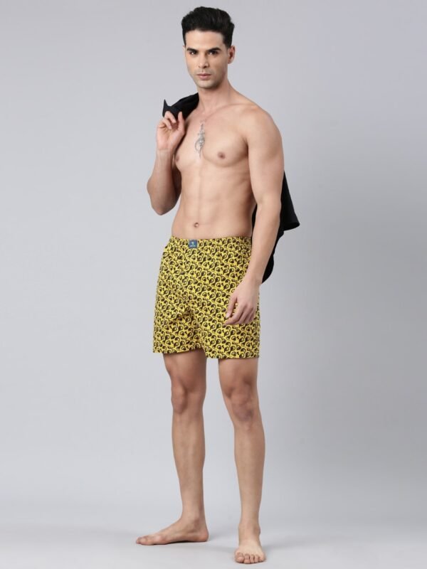 Joven 100% Cotton Printed Boxers Pack of 12 Pcs box - Image 13