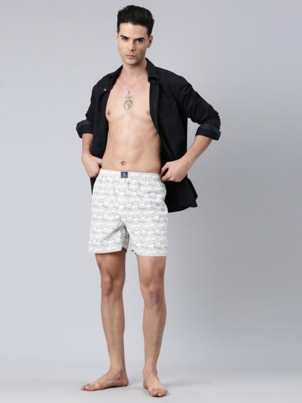 Joven 100% Cotton Printed Boxers Pack of 12 Pcs box - Image 12