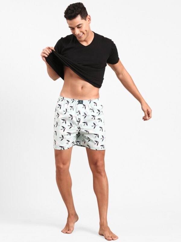 Joven 100% Cotton Printed Boxers Pack of 12 Pcs box - Image 11