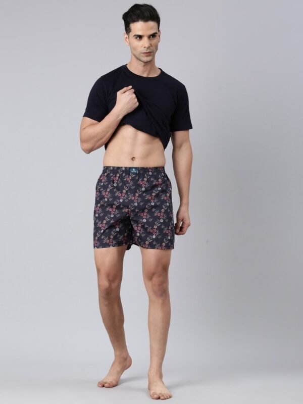 Joven 100% Cotton Printed Boxers Pack of 12 Pcs box - Image 10