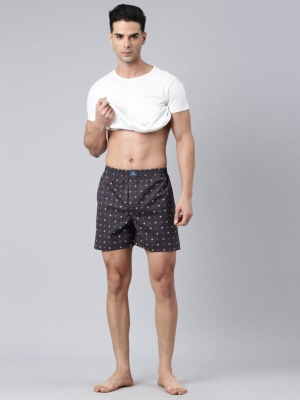 Joven 100% Cotton Printed Boxers Pack of 12 Pcs box - Image 8