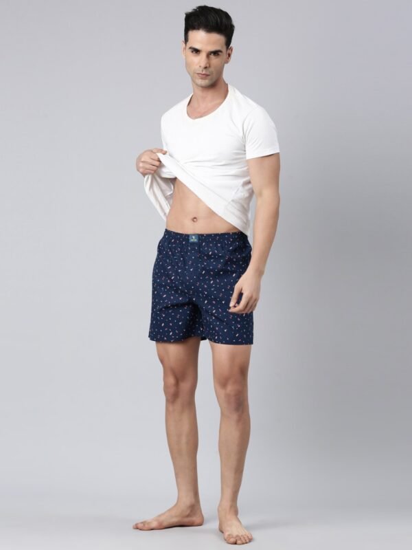 Joven 100% Cotton Printed Boxers Pack of 12 Pcs box - Image 2